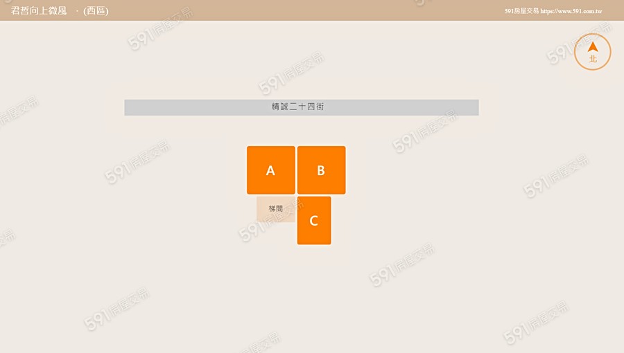 君哲向上微風平面圖