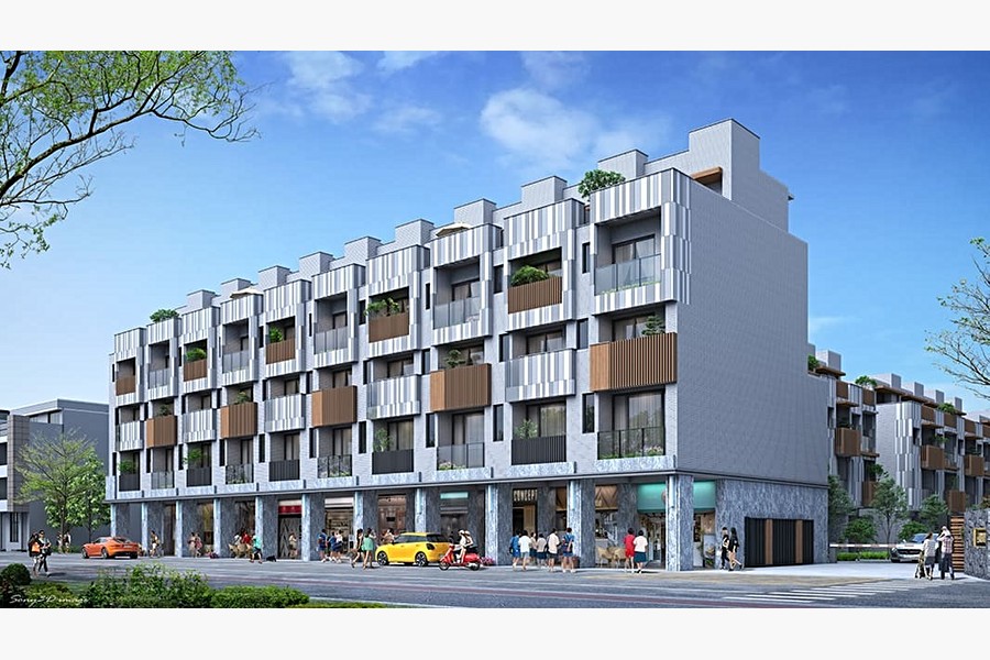 社區臨路規劃店面