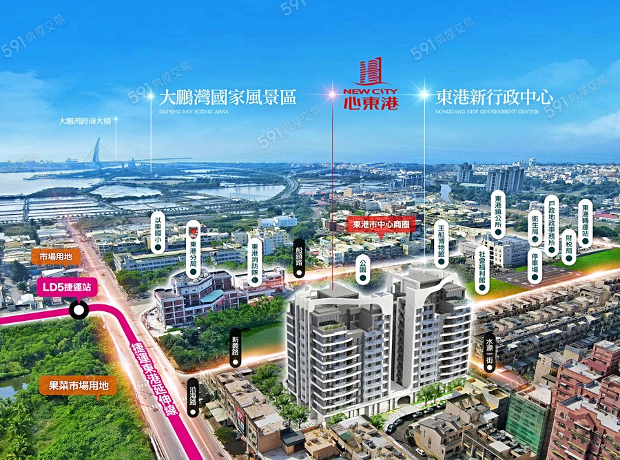 心東港 NEW CITY環境圖