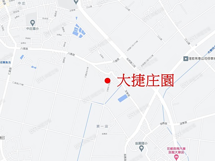 大捷庄園交通圖