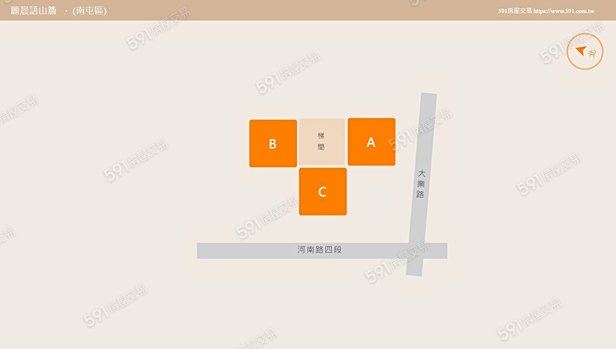 麗晨語山簷平面圖