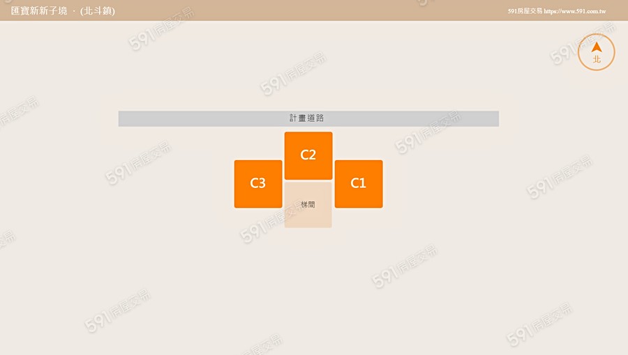 匯寶新新子境平面圖