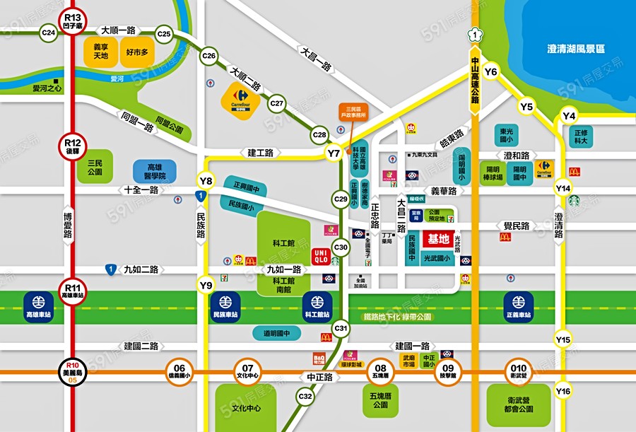 興連城Win交通圖