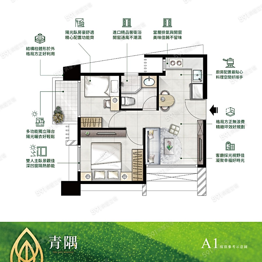 青隅】12筆成交，均價82萬/坪- 591實價登錄