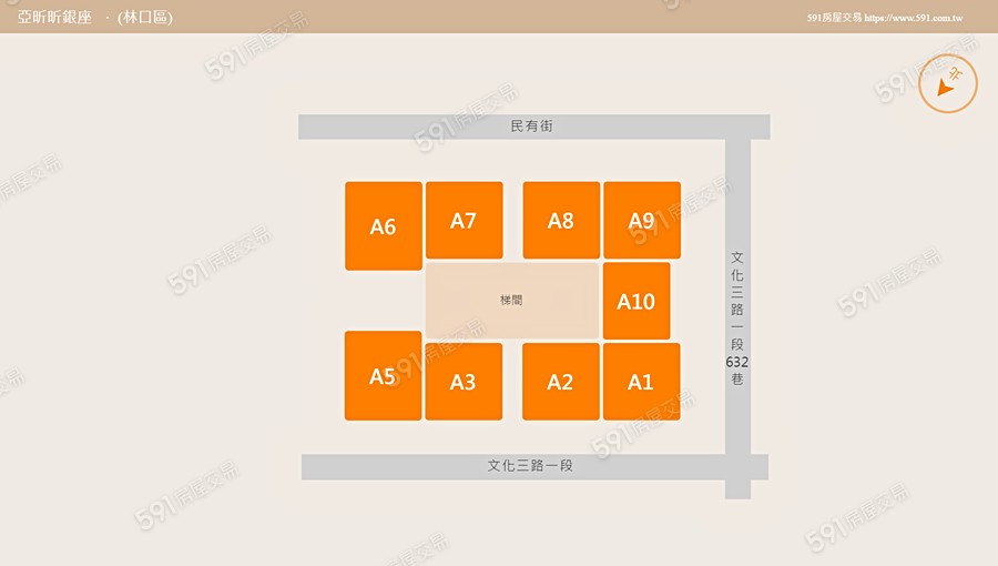 亞昕昕銀座平面圖