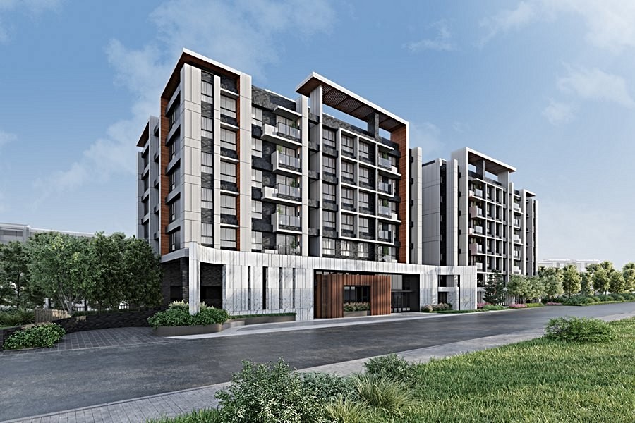 「吉韻」位於寶山雙溪雙園路商圈。(圖為3D示意圖)