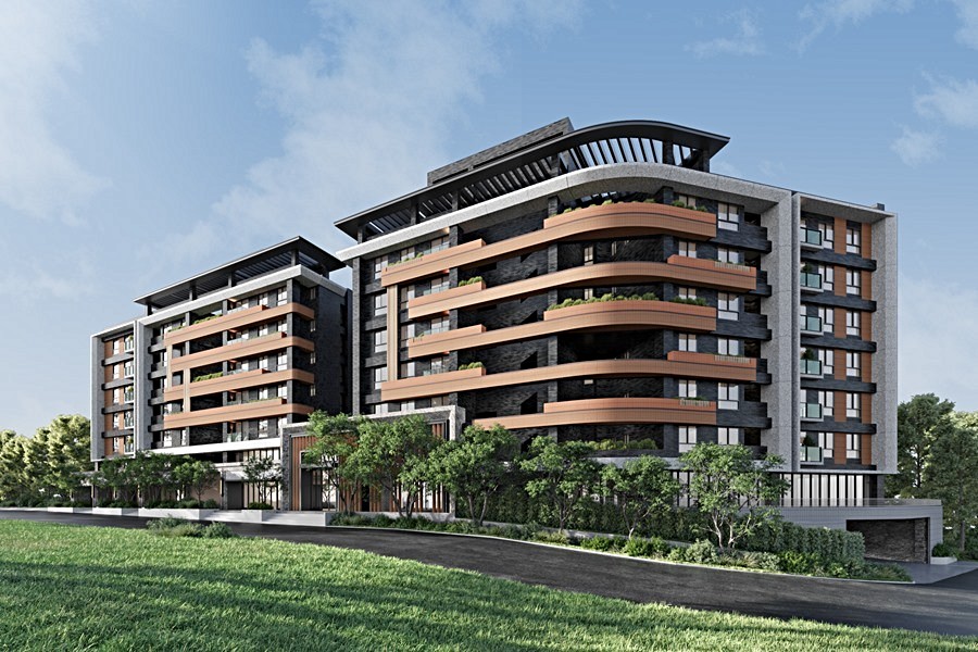 「豐韻」立面。(圖為3D示意圖)