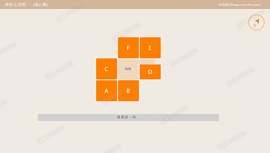 坤悅 心里程平面圖