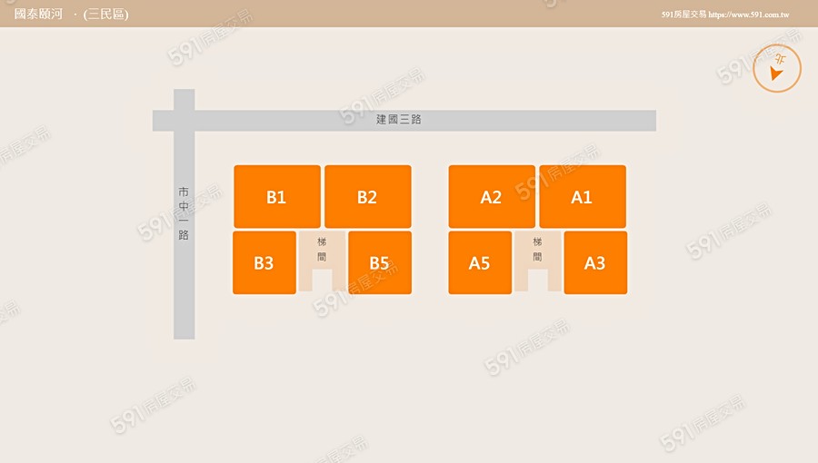 國泰頤河平面圖