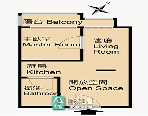 ✨高鐵巴洛克景觀溫馨典雅正兩房權威 - Image 3