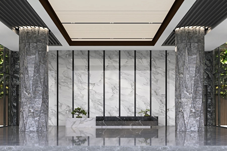 接待大廳。(圖為3D示意圖)