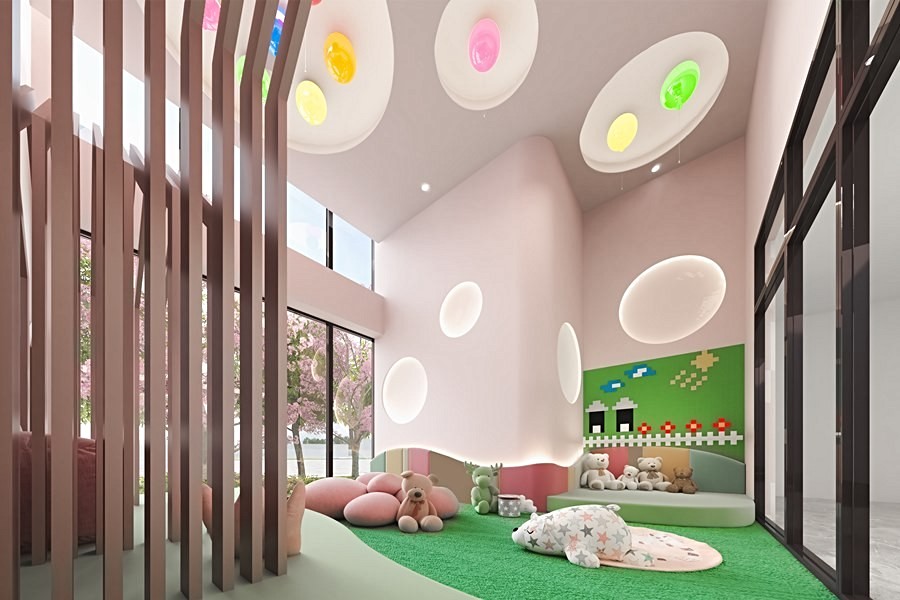 兒童故事館。(圖為3D示意圖)