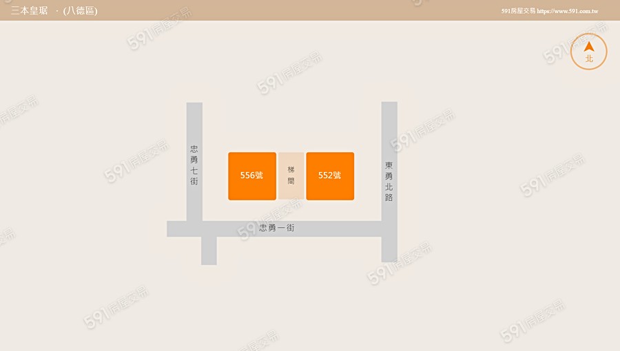 三本皇琚平面圖