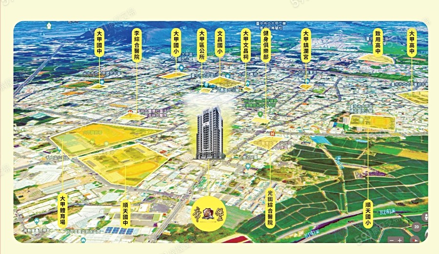 帝堡NO.28交通圖