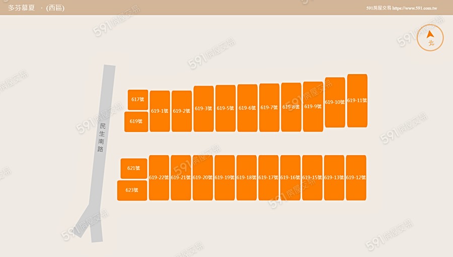 多芬慕夏平面圖