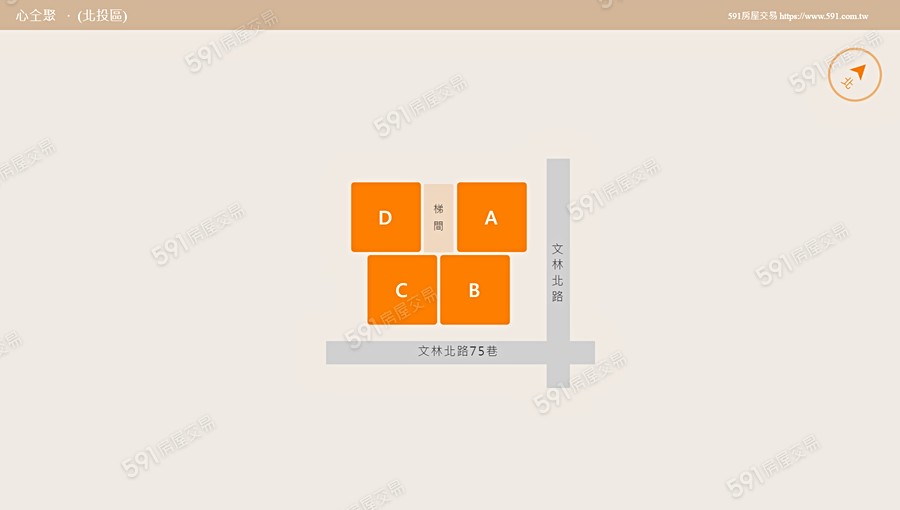 隆雲  心仝聚平面圖