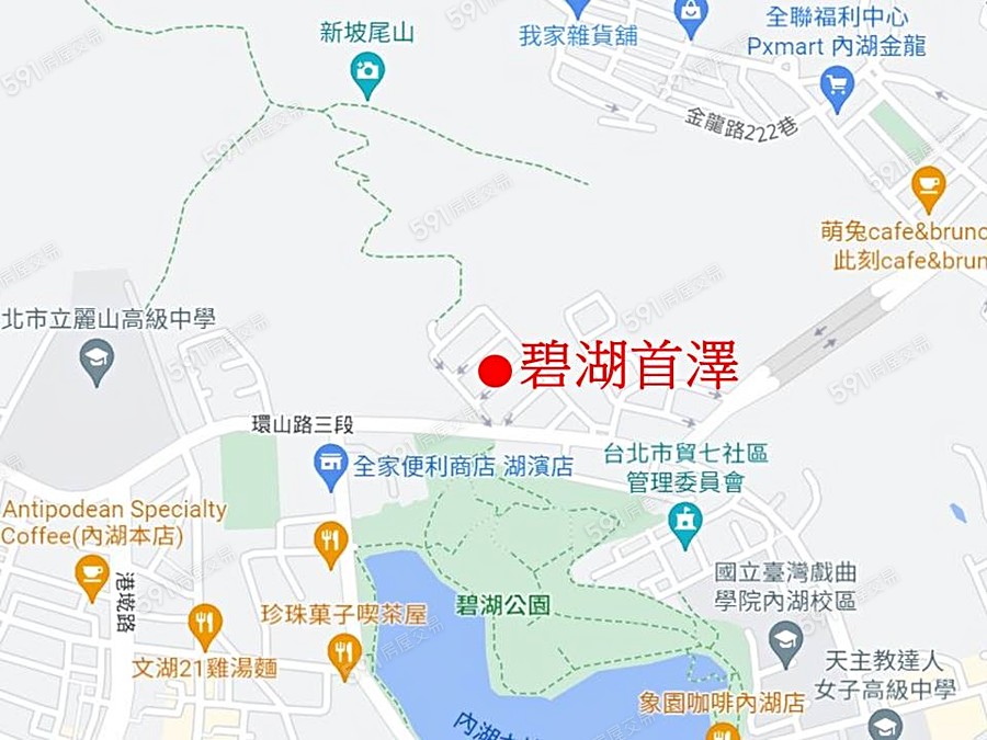 碧湖首澤交通圖