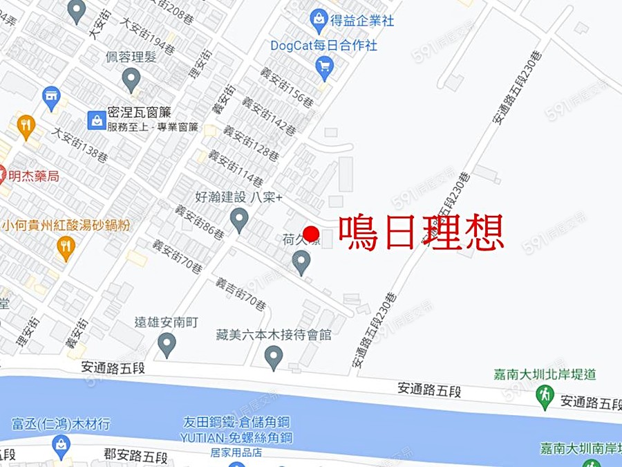 鳴日理想交通圖