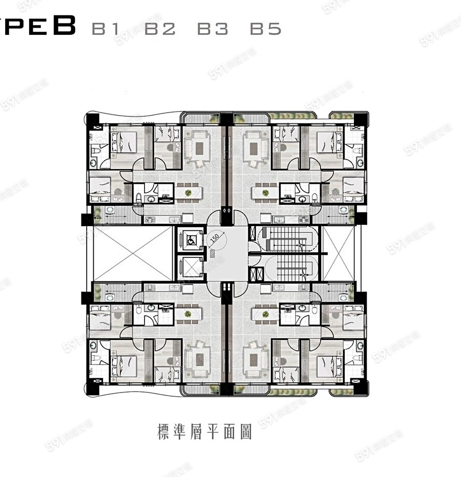 科技之心平面圖