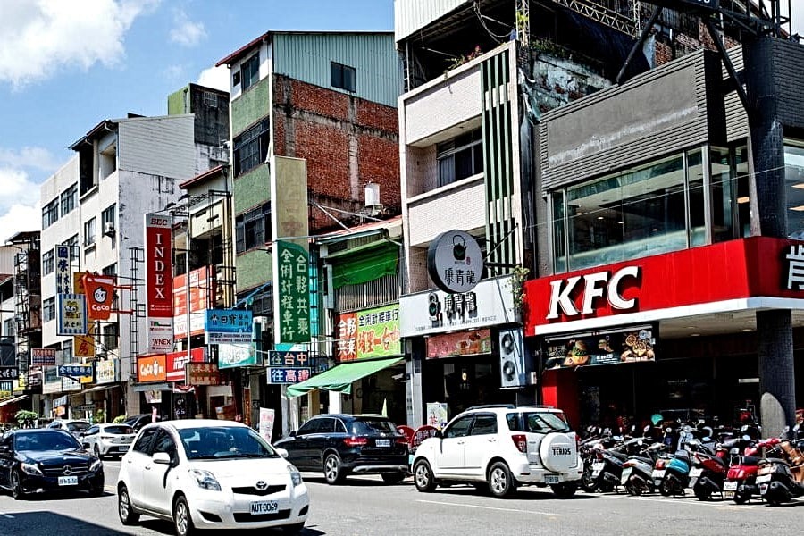 中正路商圈,積能充沛。