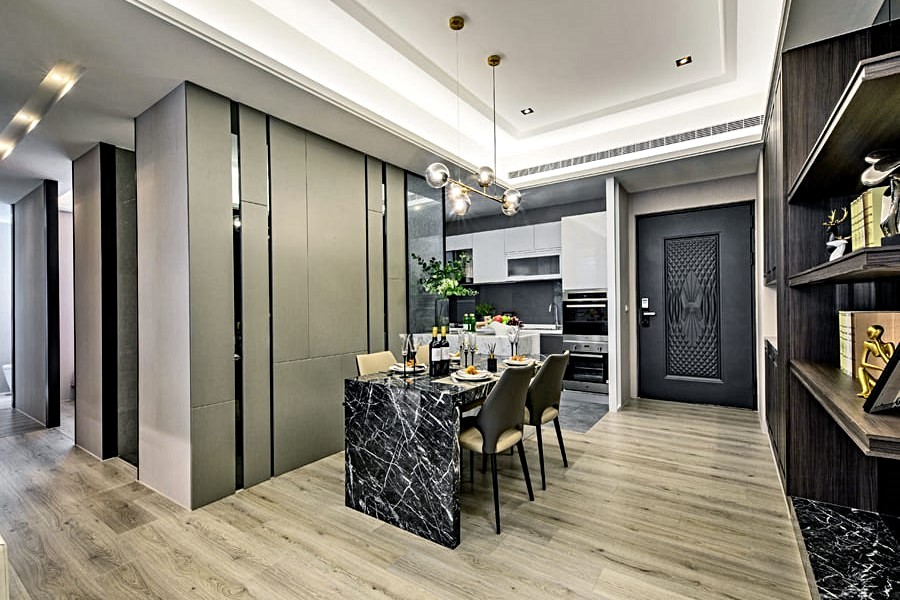 餐廳空間寬敞好運用。