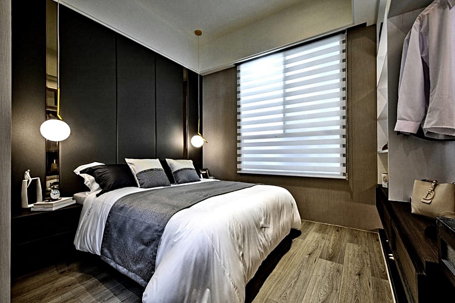 臥室皆開低檯度大窗。