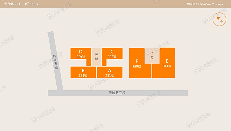 京茂River1平面圖