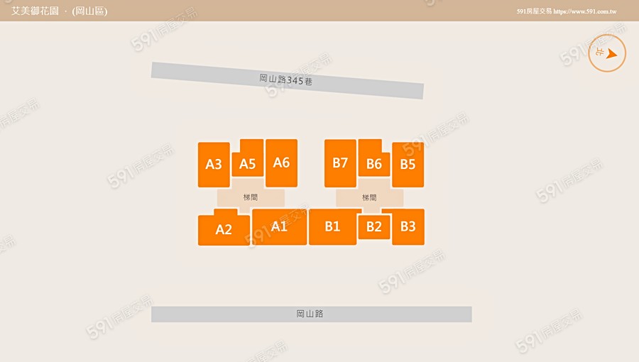艾美御花園平面圖