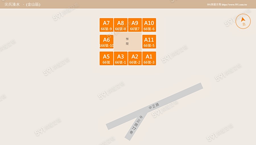 尖兵溱水平面圖