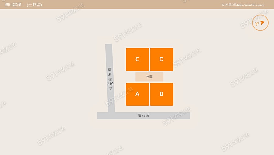 圓山富璟平面圖