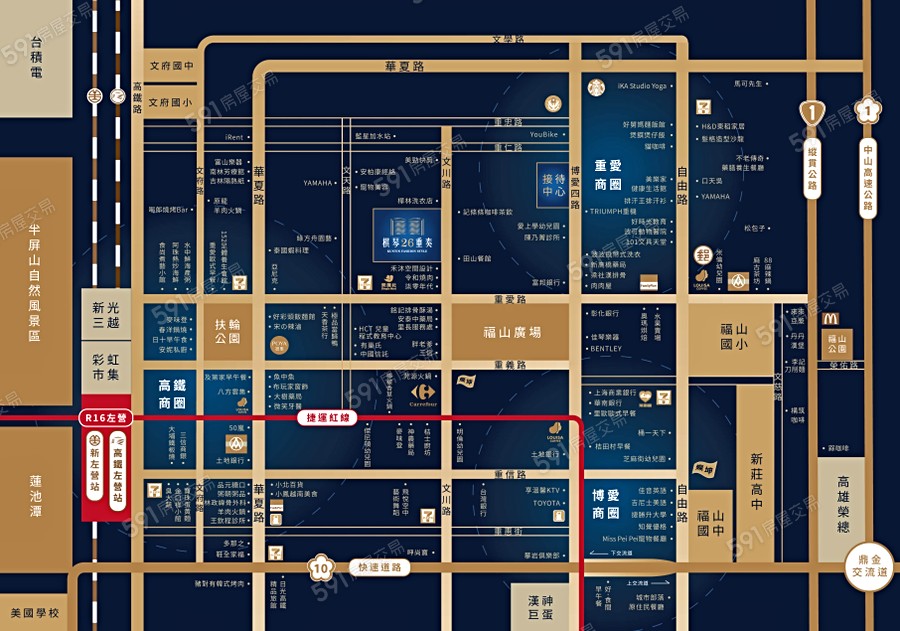 棋琴26重奏交通圖