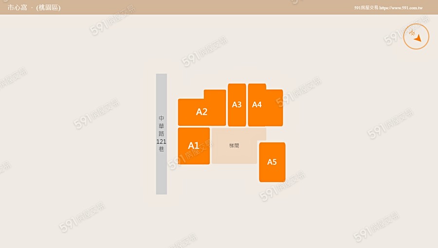 市心窩平面圖
