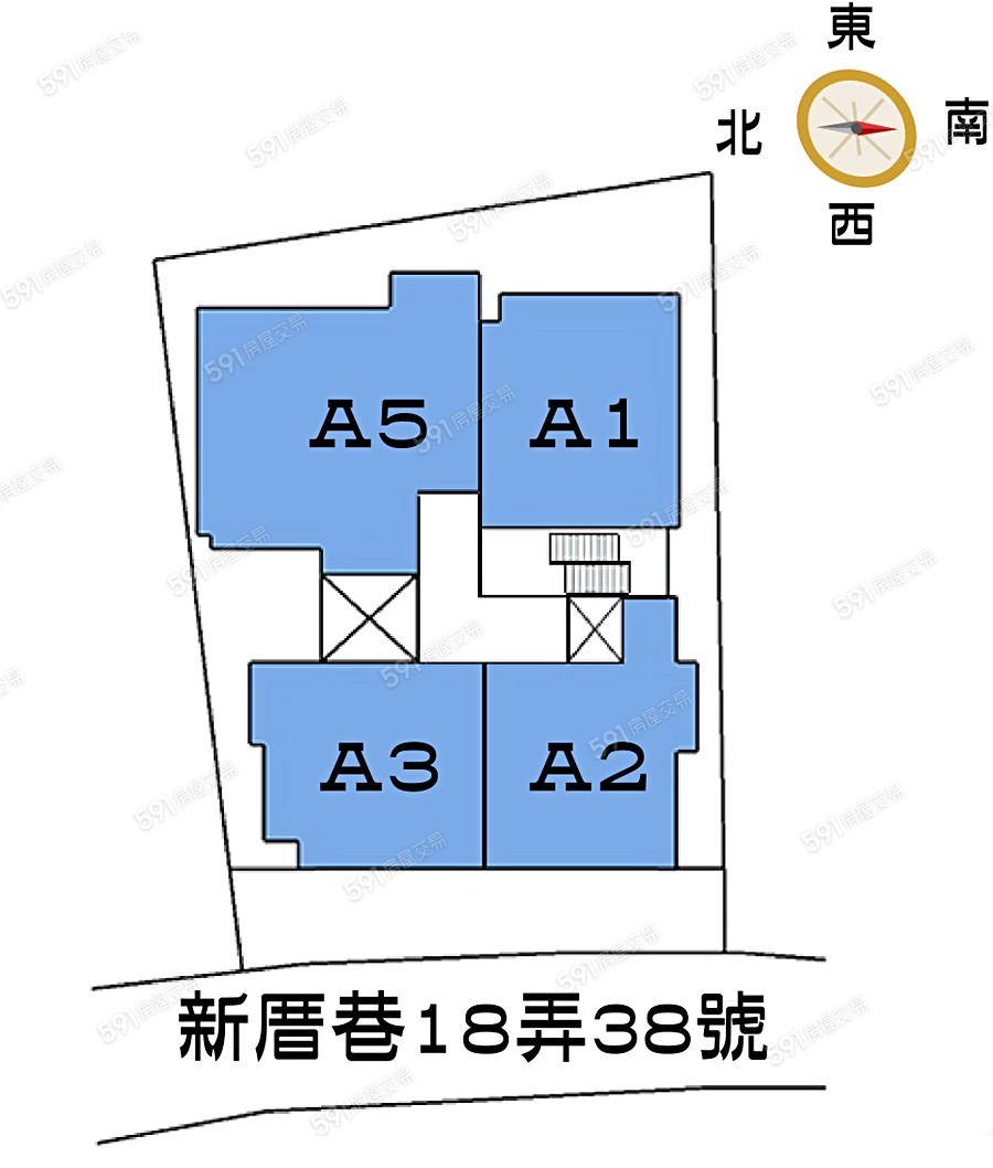 橋科臻鑽平面圖