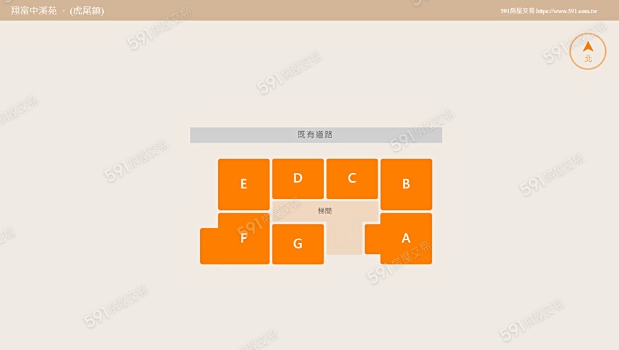 翔富中溪苑平面圖