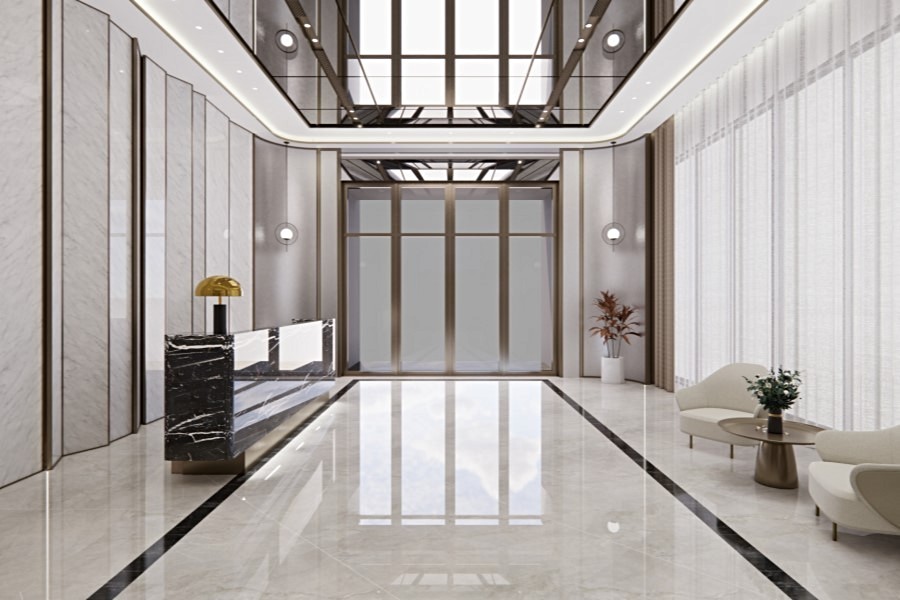 歐風大廳，簡約大方