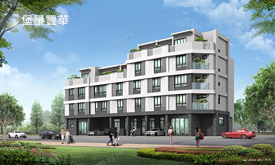 溪湖堡量豐華示意圖