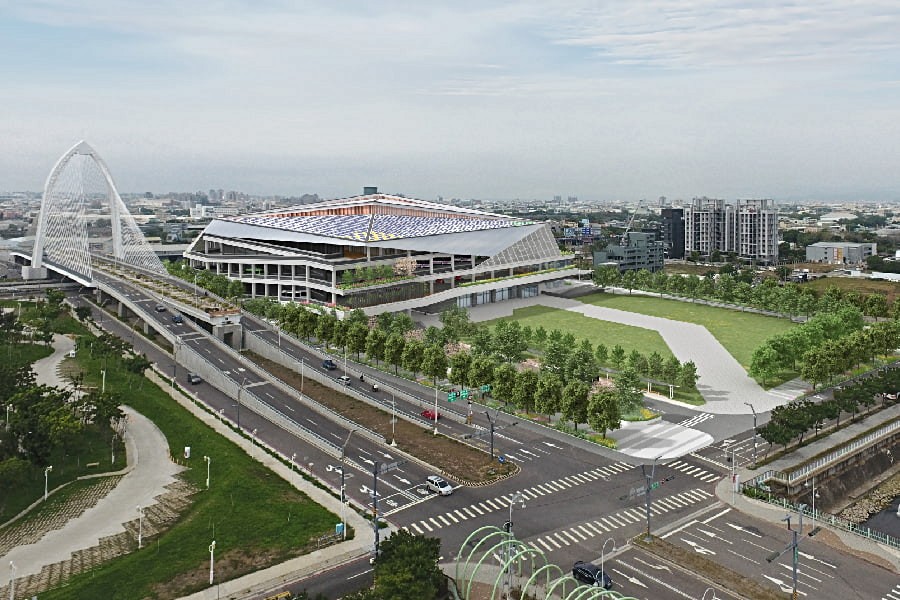 大台中轉運中心已經動工/3D示意圖