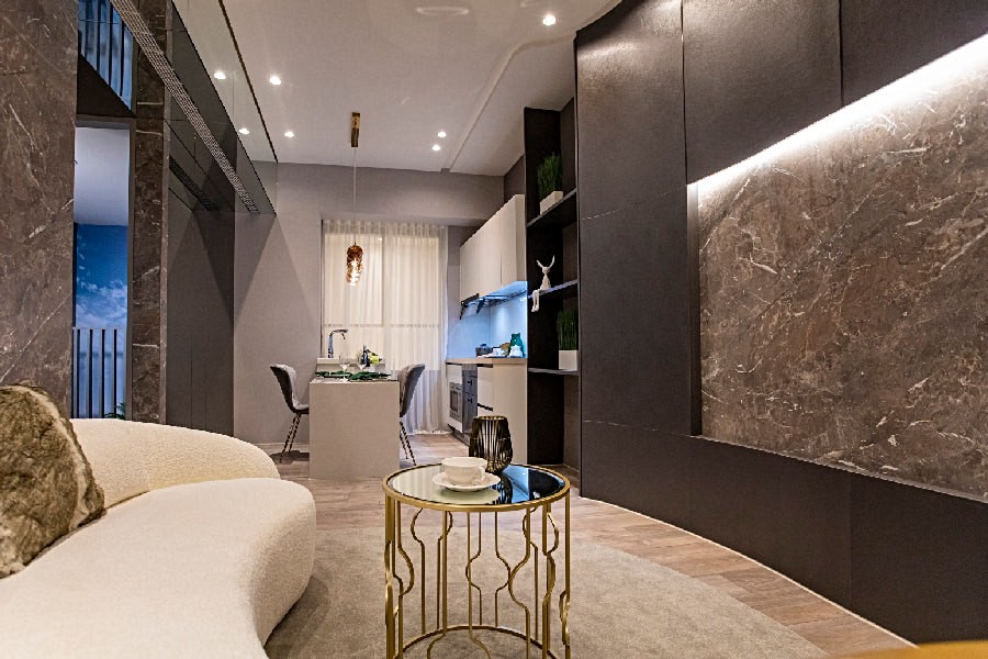 客廳空間可以自由運用