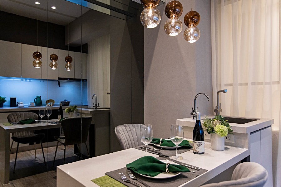 2房配備中島流理台