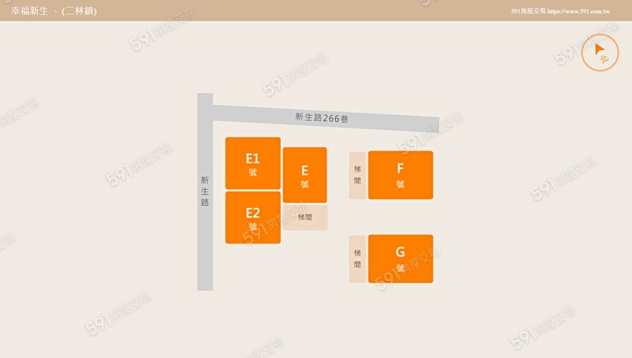 幸福新生平面圖