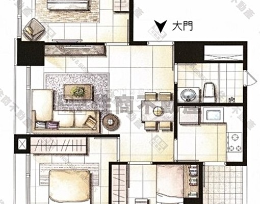 近火車站💖可寵物可租補含管理費🌈麗捷三面採光裝潢美三房 - Image 10