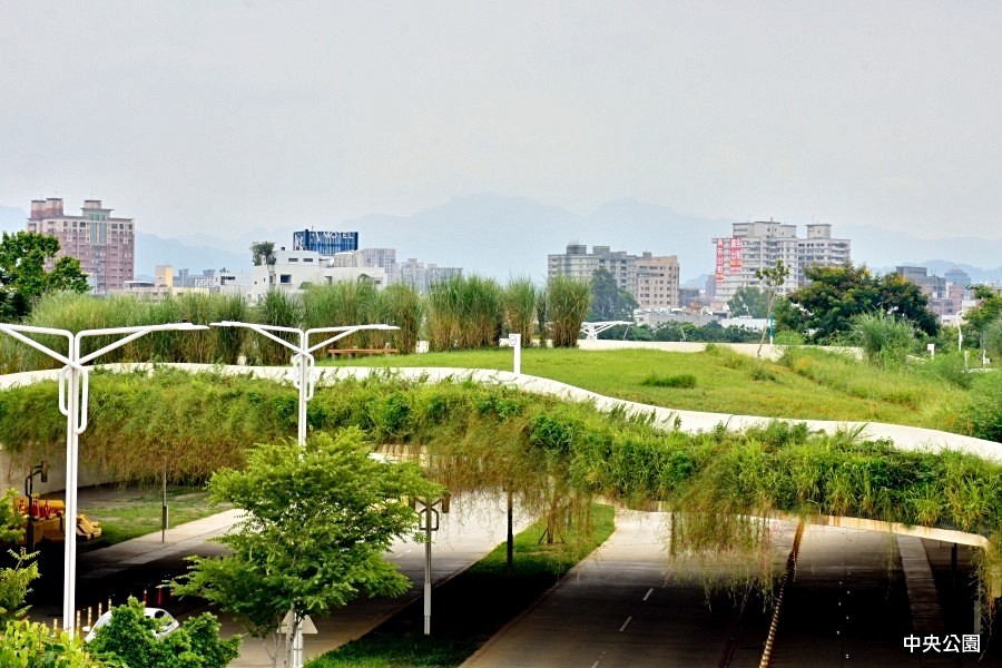 水湳智慧城,擁廣闊綠海