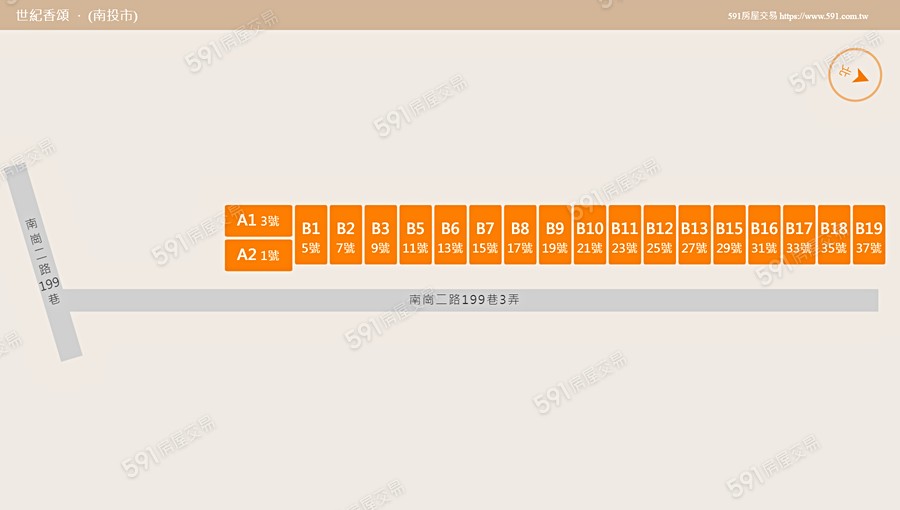 世紀香頌平面圖