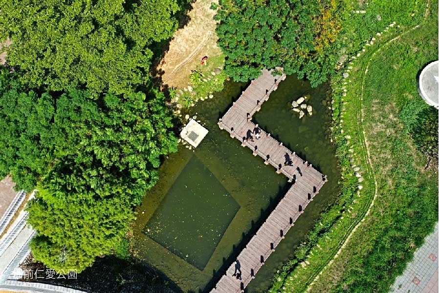 圳前仁愛公園設施豐富