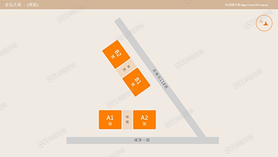 金弘天希平面圖