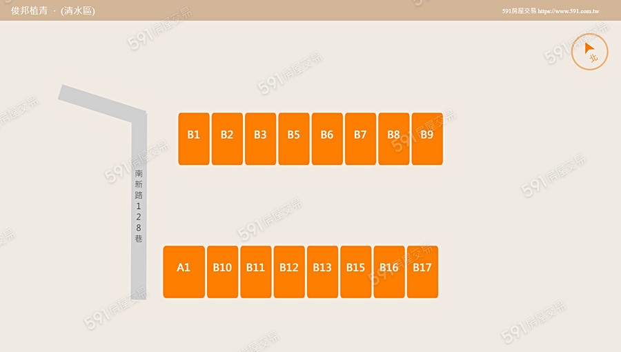 俊邦植青平面圖