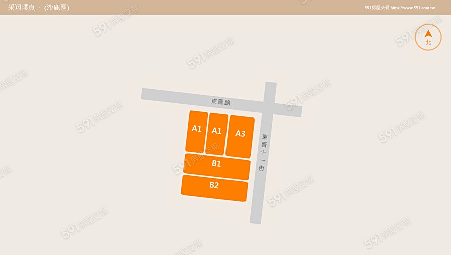 采翔富鈺平面圖