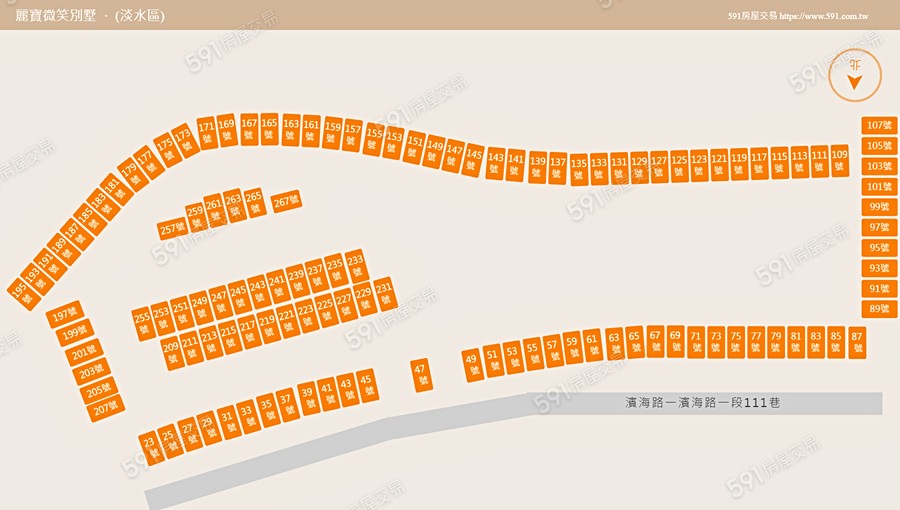 天水一墅平面圖