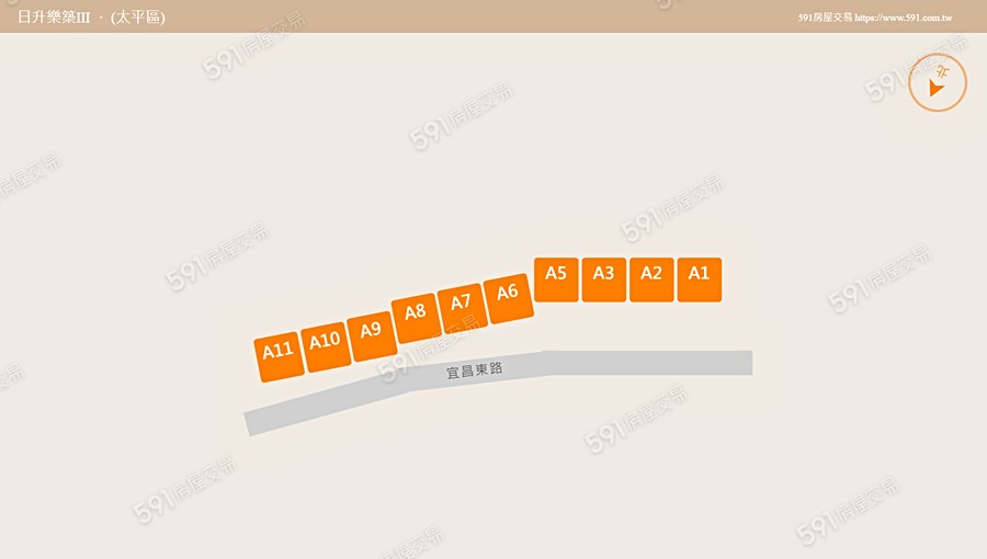 日升樂築Ⅲ平面圖