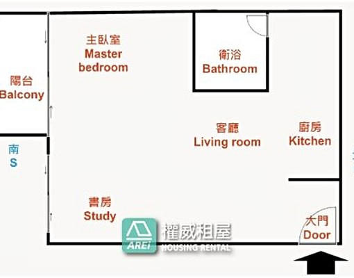 🌳信義國小大悅寵物友善宅二改一房可租補權威 - Image 3